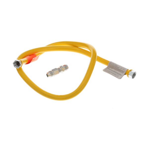 Coated Gas Connector 1/2" Mpt X 60"